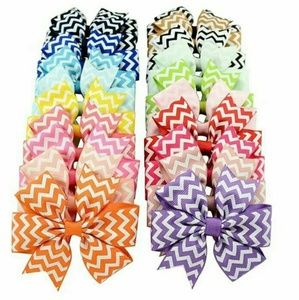 20 Cute New 3 Inch Chevron Hair Bows